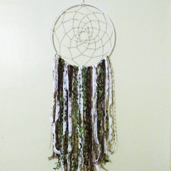 Bohemian Style Dream Catcher Wall Art - Woodland